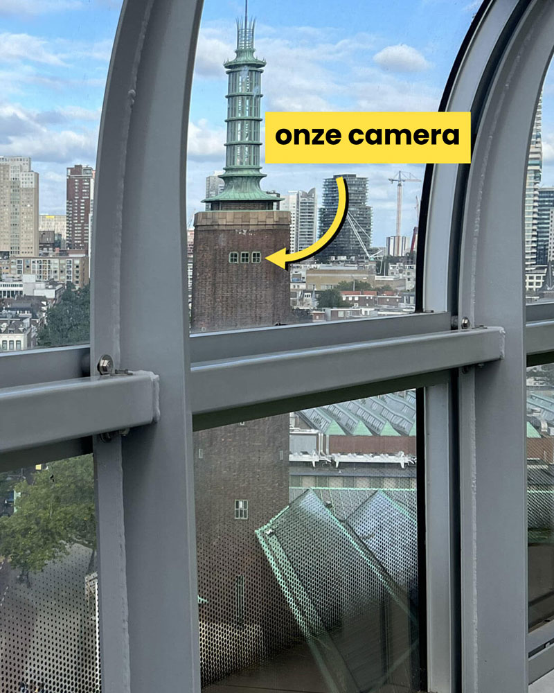 TADA Camera in de Boijmans toren.